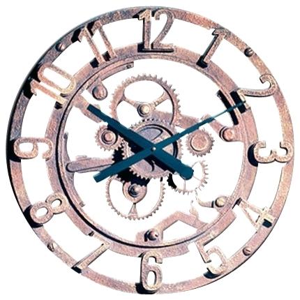 430x430 Gears Clock Steampunk Watch Face Glass Art Pendant Chain Necklace