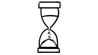 320x180 Huge Collection Of 'clock Line Drawing' Download More Than