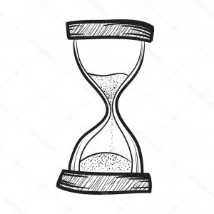 300x300 pocket watch line drawing pocket watch vector drawing on white