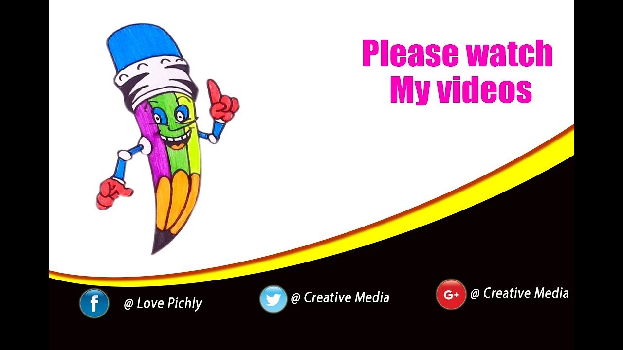 1280x720 Drawings Funny Pencil Drawing And Art Colors For Kids Coloring