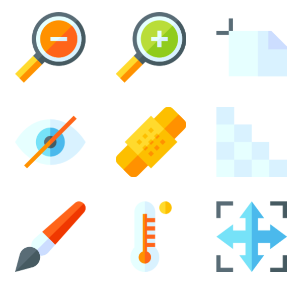 600x564 Pencil Icons