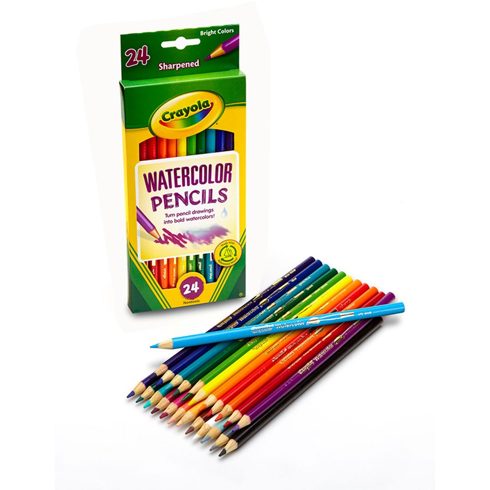 1000x1000 Crayola Watercolor Pencils Color