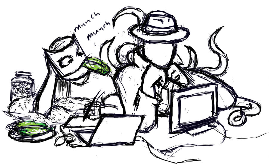 900x549 Smexy Hanging Around Watching Tv With Arc Doodle