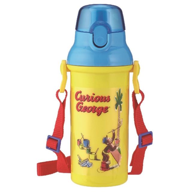 640x640 Gakken Staful Curious George Water Bottle Drawing For Sale