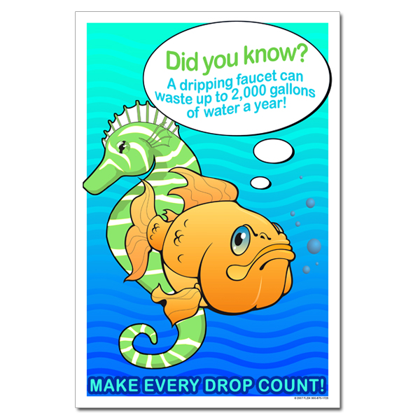 600x600 Water Conservation And Water Pollution Awareness Posters