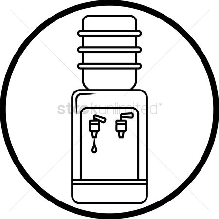 450x450 Free Water Cooler Stock Vectors Stockunlimited