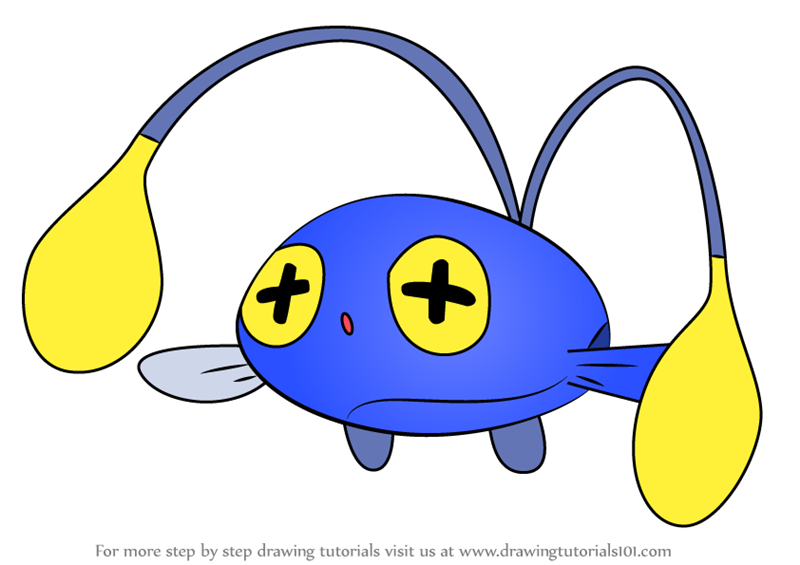 800x565 Learn How To Draw Chinchou From Pokemon
