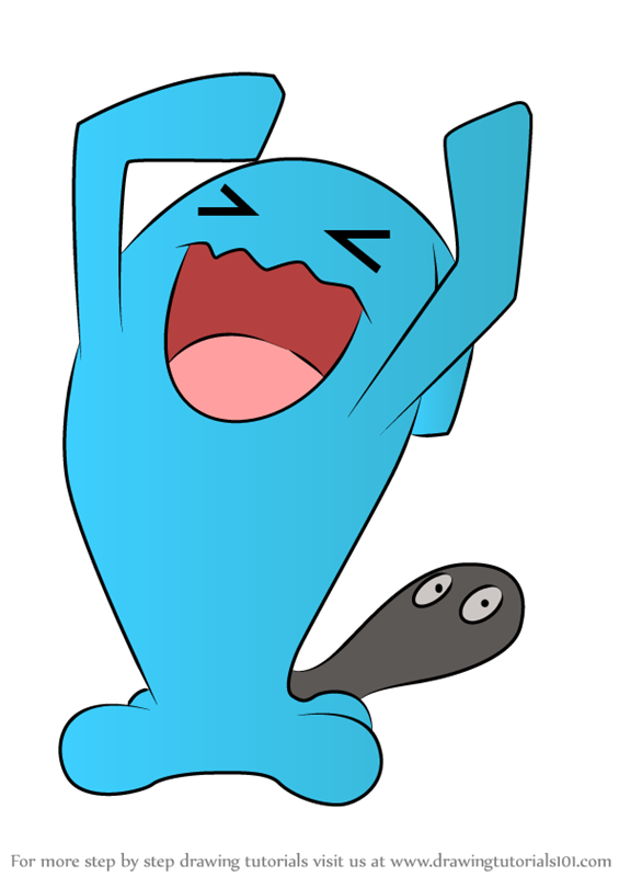 565x800 Learn How To Draw Wobbuffet From Pokemon