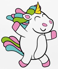 190x225 Funny Cool Cute Unicorn Fable Fairy Tale Mouse Pad Spreadshirt