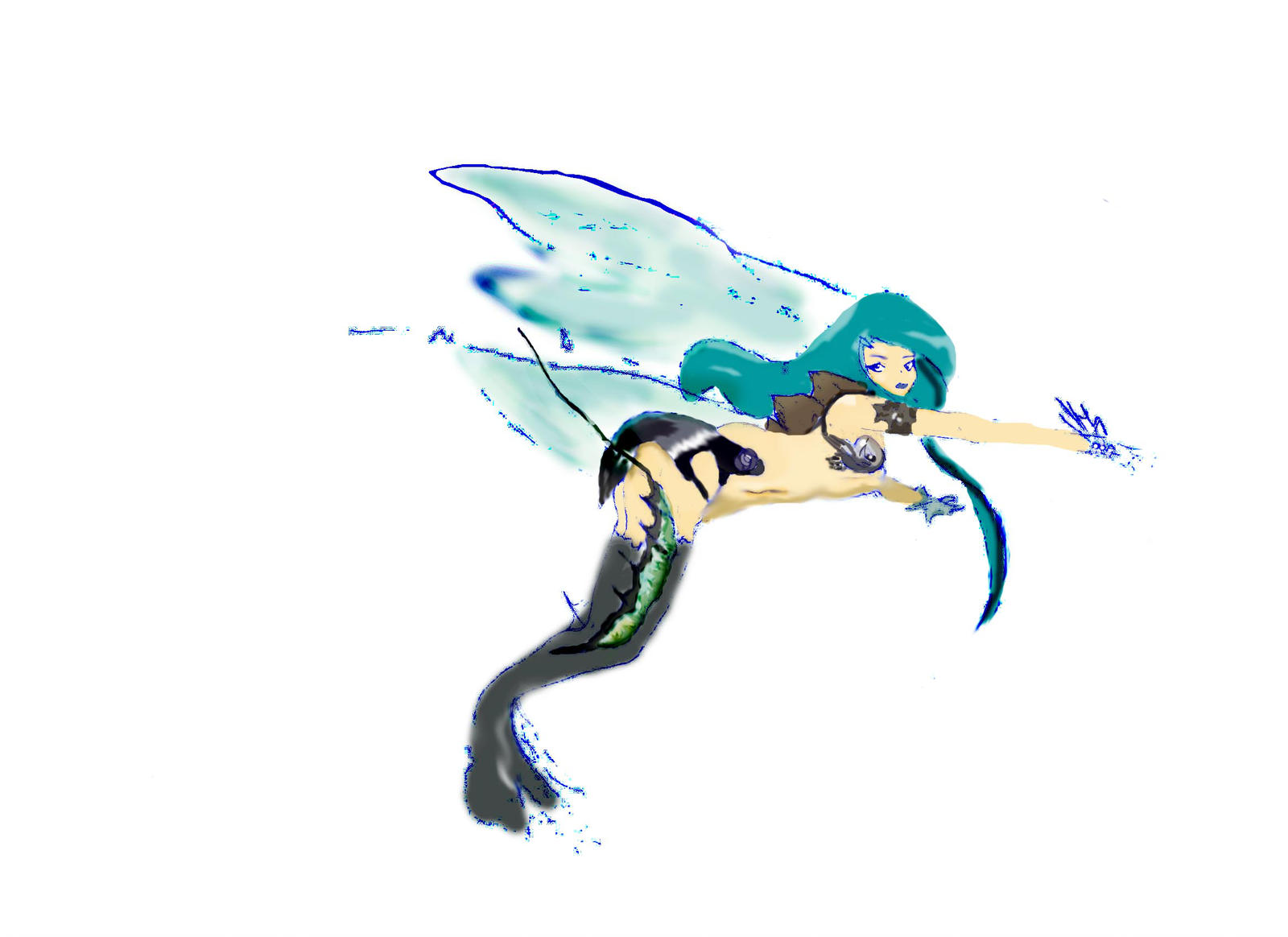 1600x1164 Water Fairy