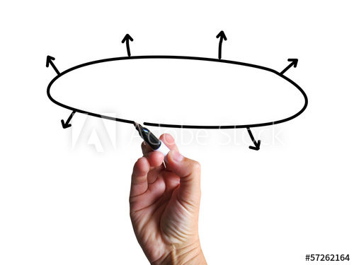 500x375 blank diagram shows copyspace business plan arrows flow chart