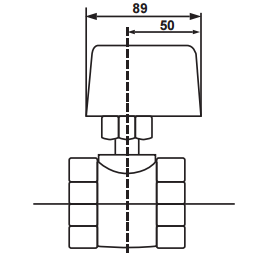 275x271 Chinese Supplier Paddle Water Flow Switch