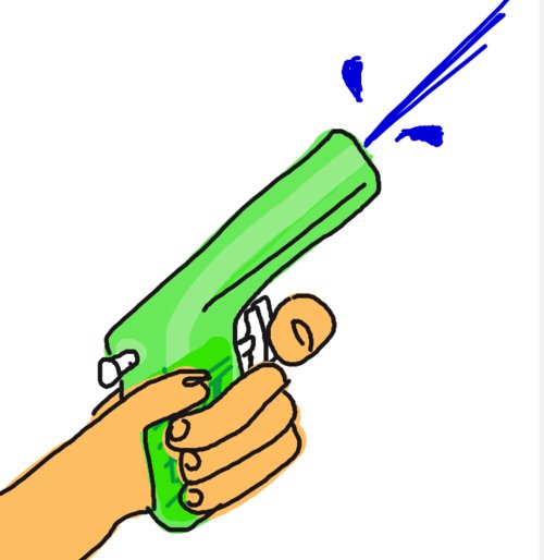 500x514 Watergun Drawings