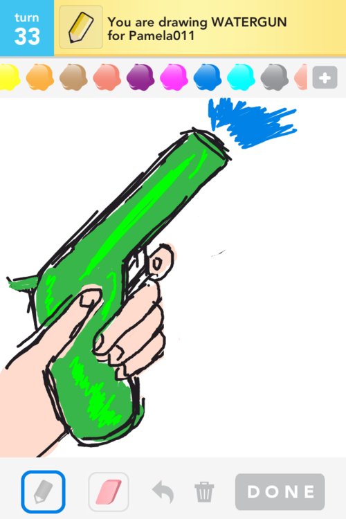 500x750 Watergun Drawings