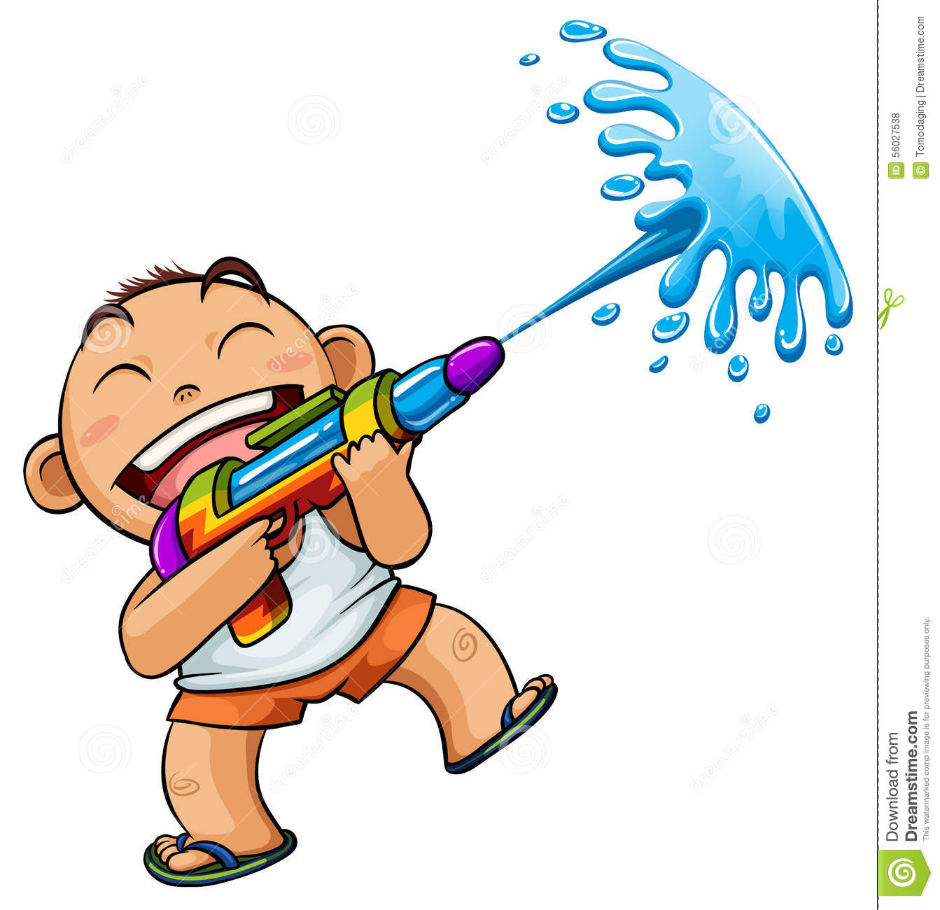 1343x1300 Water Gun Clipart Boy Play Water Gun Songkran Kid Thailand Toy