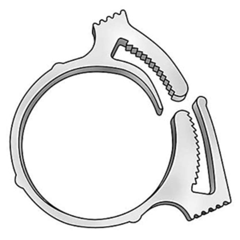 1000x1000 Hose Clamp Nylon W Snap Grip