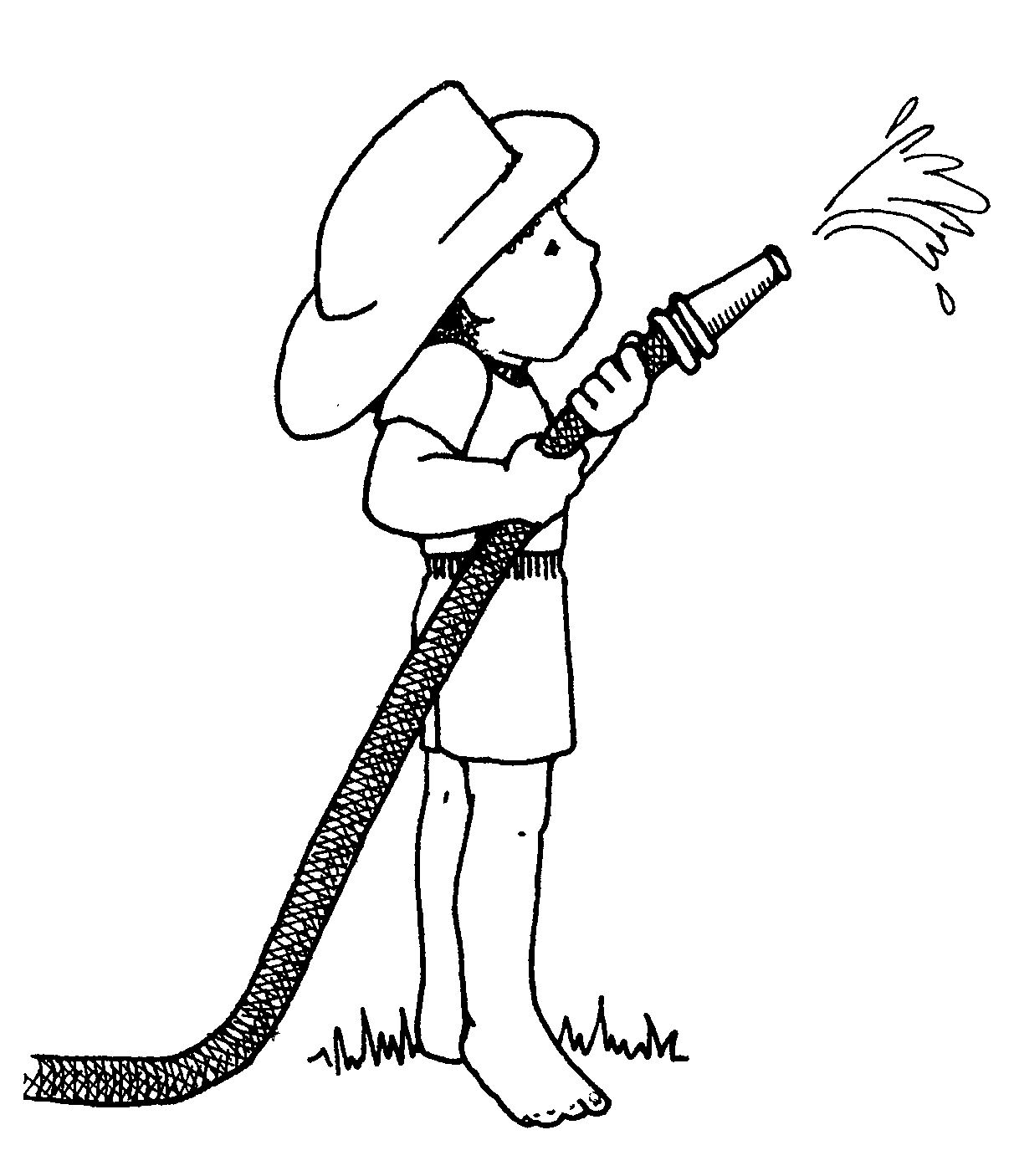 1212x1406 Mormon Share } Water Hose Fireman