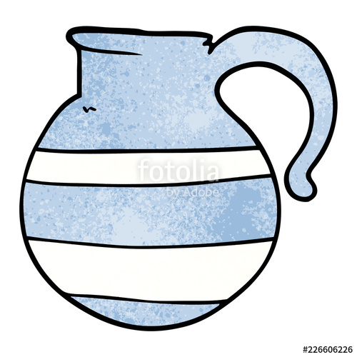 500x500 Cartoon Doodle Of A Jug Stock Image And Royalty Free Vector