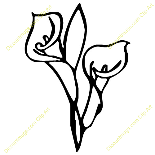 500x500 Lilies Clipart