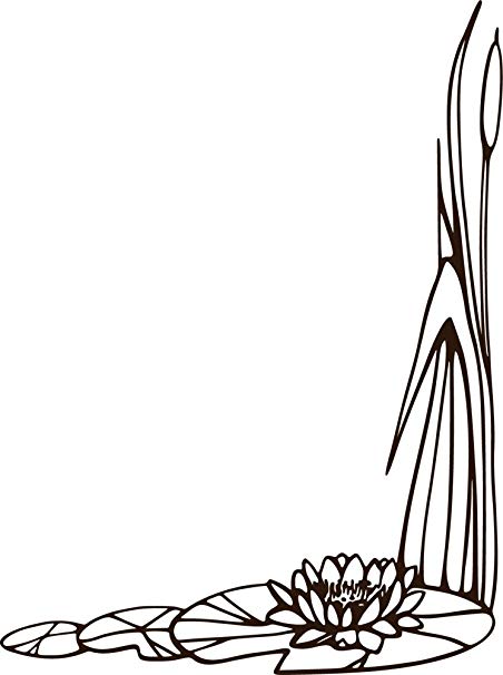 452x606 Graz Design Wall Sticker Bathroom Wall Decoration Water Lily Rose