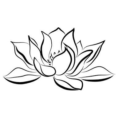384x384 Ink Water Lily Tattoos, Lily