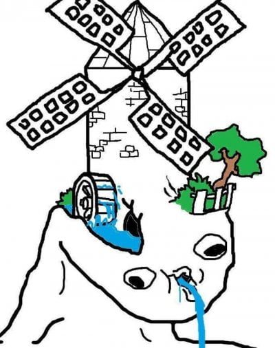 400x506 Milllet Brainlet Know Your Meme