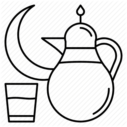 512x512 Glass, Jug, Moon, Pitcher, Water Icon