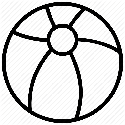 512x512 ball, sports, volleyball, volleyball ball, water polo ball icon