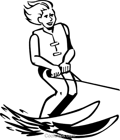 Water Ski Drawing | Free download on ClipArtMag