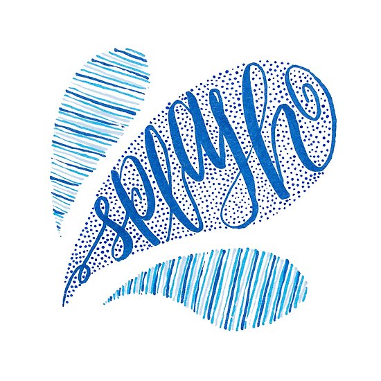 550x550 Splash Patterned Water Drawing Posters