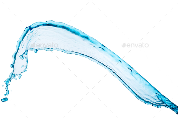 590x393 Water, Splash, Streams, Texture, Motion Stock Photo