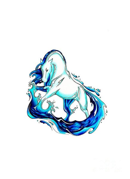 436x600 Water Splash Drawings