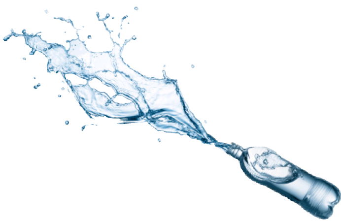 692x449 Water Bottle Splash Png, Picture