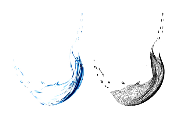 600x429 Water Splash Vector Realisic Illustration On Student Show