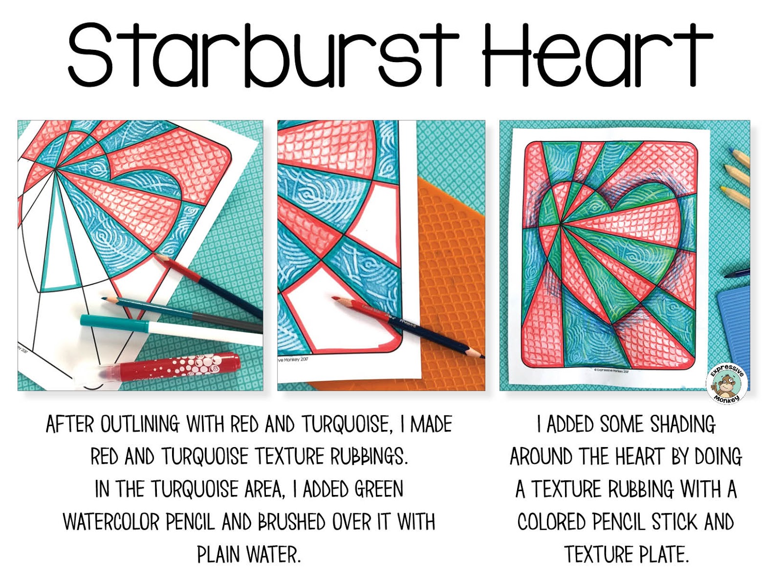 1600x1200 Op Art Heart Techniques Expressive Monkey