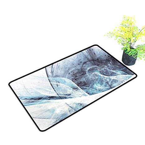 466x466 Extra Thick Door Mat Blue Soft Color Backgroun Dynami