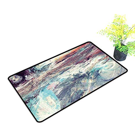 466x466 Extra Thick Door Mat Paint Color Texture Bright