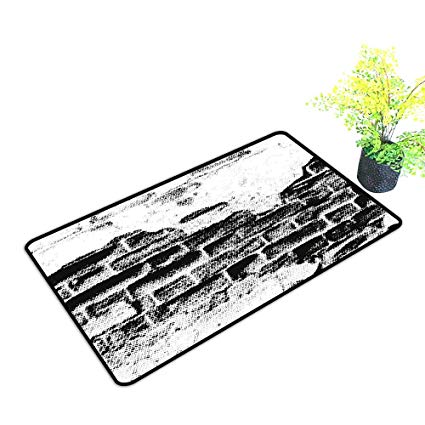 425x425 Gmnalahome Extra Thick Door Mat Grunge Wall Texture