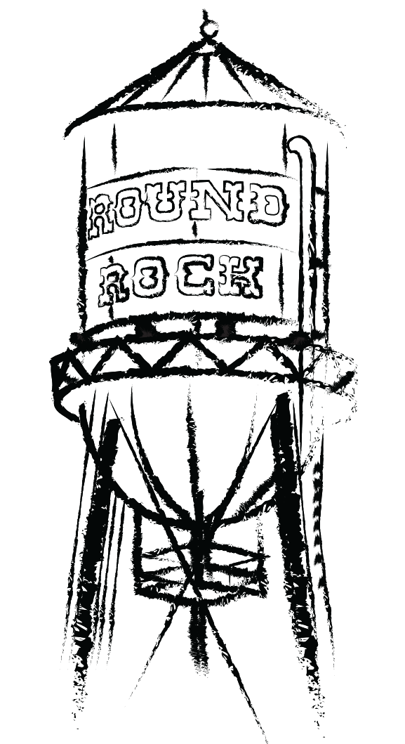 577x1059 Water Tower Round Rock Arts