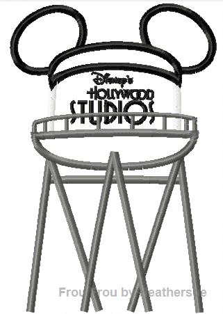 321x451 Hollywood Mouse Water Tower Machine Embroidery Design, Multiple