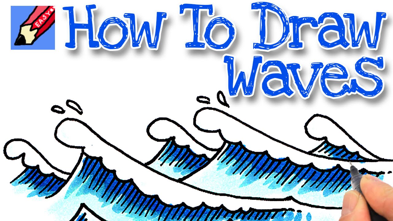 1280x720 How To Draw Waves Real Easy
