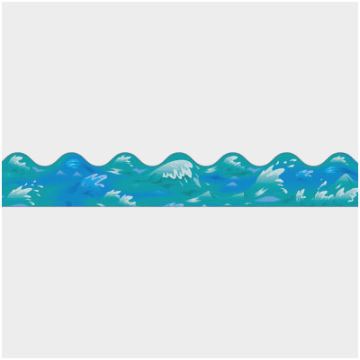 400x400 Waves Clipart Wonderfully Ocean Waves Drawing Scarf Clipart