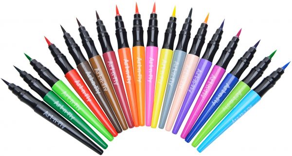 600x322 brush pens set for drawing watercolor pens calligraphy marker