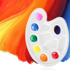 300x300 Ovalroundrectangle Art Mixing Paint Draw Watercolor Plastic