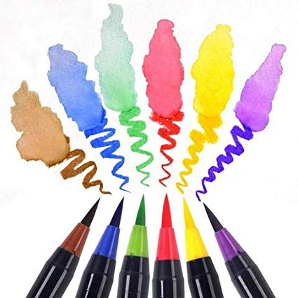 425x425 Shopngift Set Of Water Brush Pen For Watercolor Calligraphy