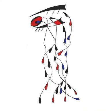 375x383 Waterfall Painting