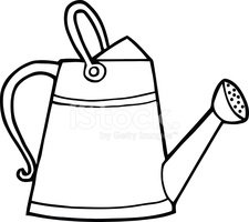 Watering Can Drawing