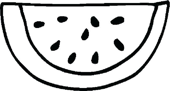 675x364 W Is For Watermelon Coloring Pages