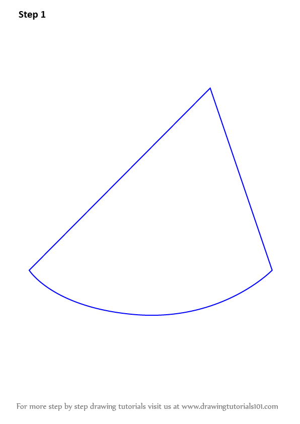 596x842 Learn How To Draw Watermelon Slice