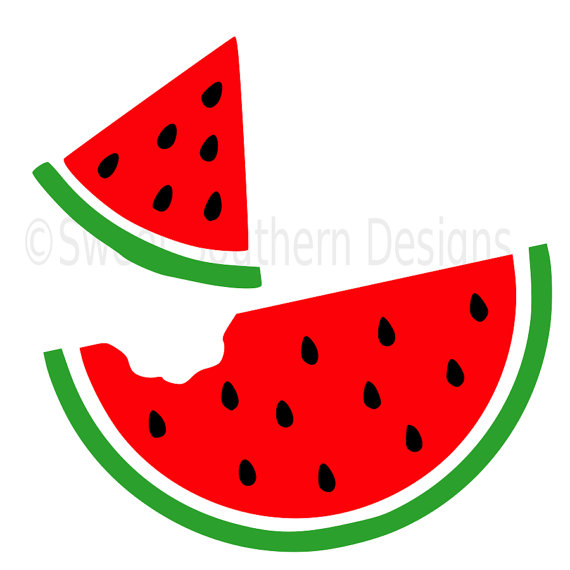 570x570 watermelon slice clipart watermelon silhouette
